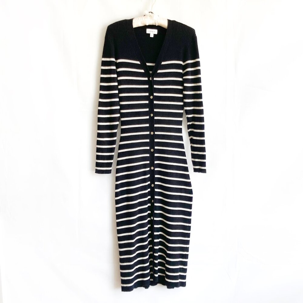 Evereve McKenna Ribbed Midi Sweater Dress - Picture 2 of 12